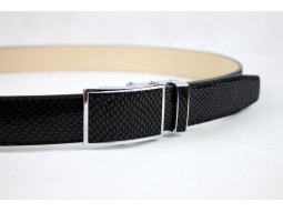 Ceinture femme 100%cuir noir